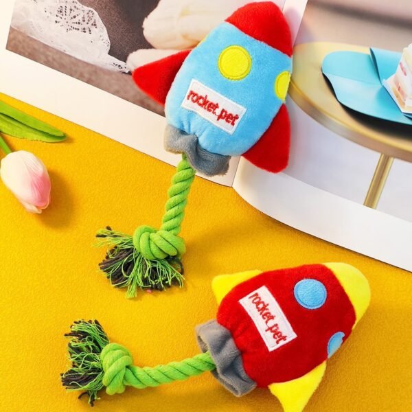 Plush Pet Toy with Rope