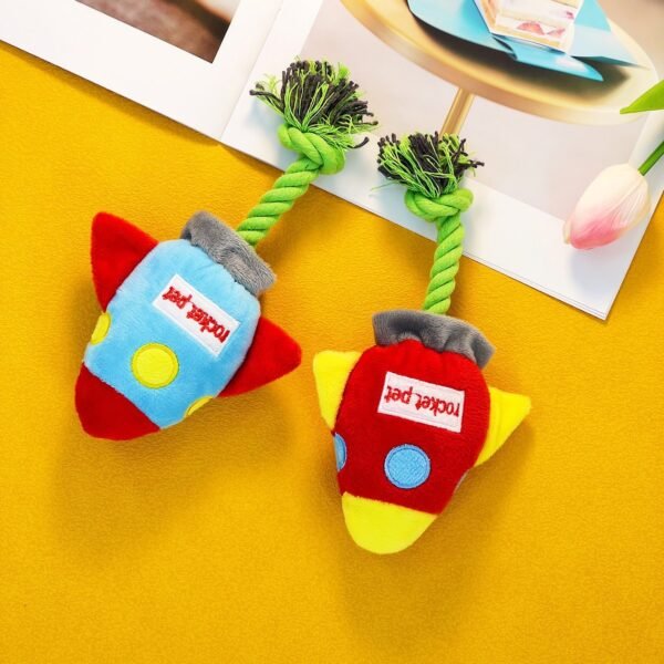 Plush Pet Toy with Rope - 图片 4